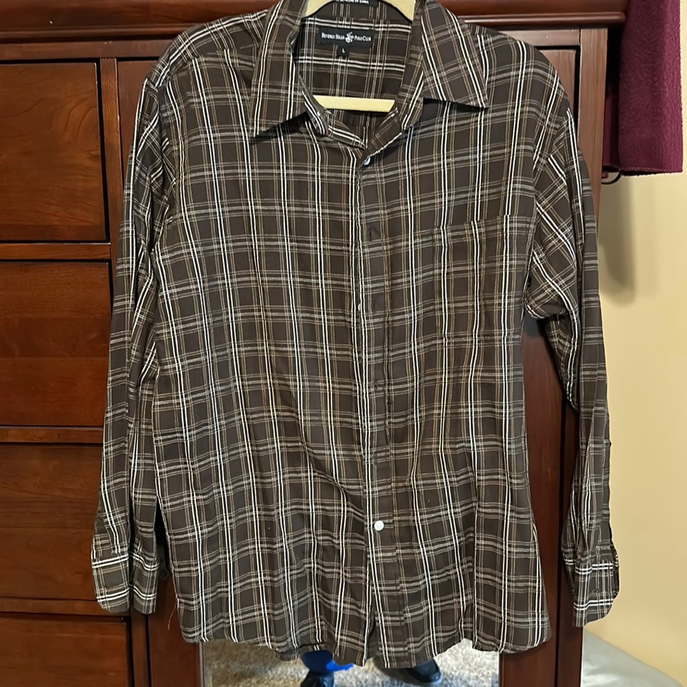Men’s Beverly Hill polo club long-sleeve shirt